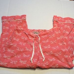 Bedhead Capri dragonfly pajama bottoms pants